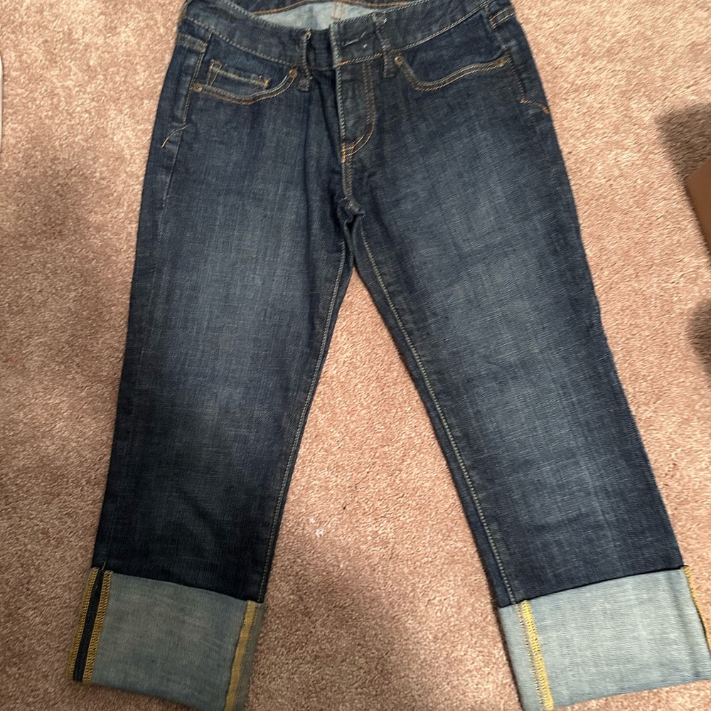 Express crop low waisted jeans